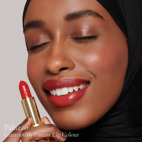 Image showing Palazzo (Luxuriously Lucent Lip Colour) on model