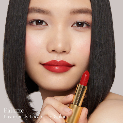 Image showing Palazzo (Luxuriously Lucent Lip Colour) on model