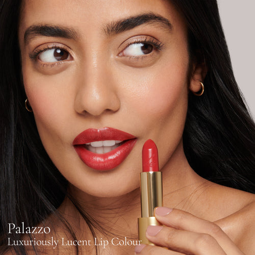 Image showing Palazzo (Luxuriously Lucent Lip Colour) on model
