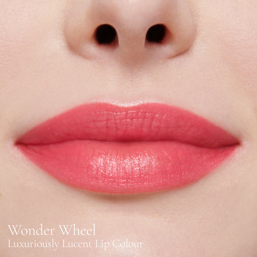 Image showing Wonder Wheel (Luxuriously Lucent Lip Colour) on model