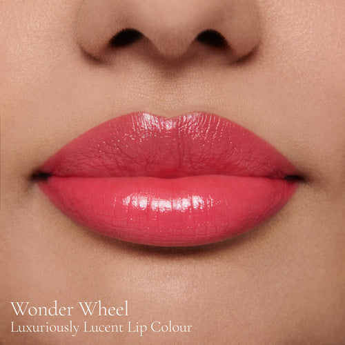 Image showing Wonder Wheel (Luxuriously Lucent Lip Colour) on model