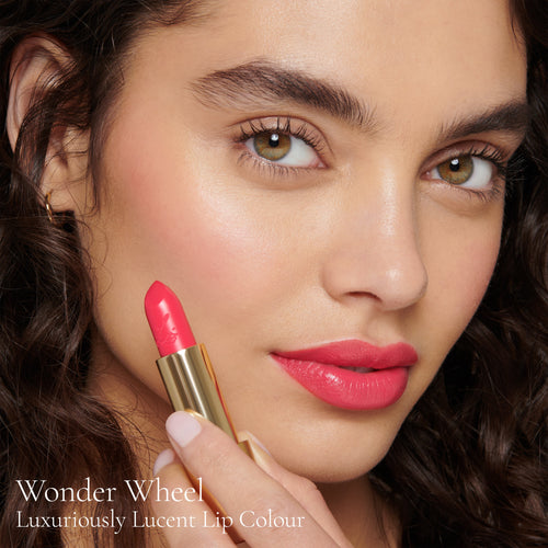 Image showing Wonder Wheel (Luxuriously Lucent Lip Colour) on model