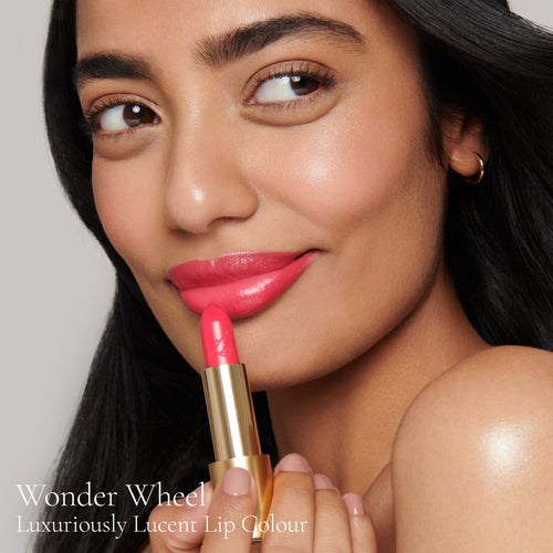 Image showing Wonder Wheel (Luxuriously Lucent Lip Colour) on model