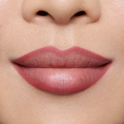 Image showing Blush Lightly (Enhance and Define Lip Pencil) on model