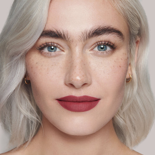 Image showing Velvet Blush (True Velvet Lip Colour) on model