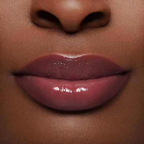 Image showing Blush (Gloss Embrace Lip Gloss) on model