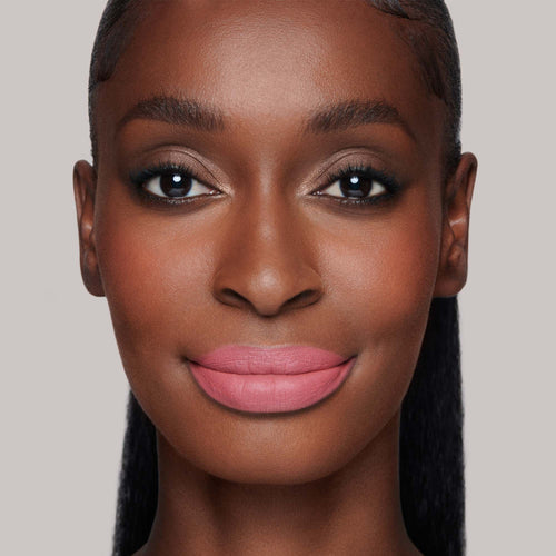 Image showing Velvet Blush Lightly (True Velvet Lip Colour) on model