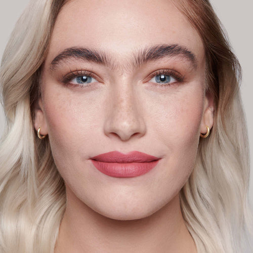 Image showing Velvet Blush Lightly (True Velvet Lip Colour) on model