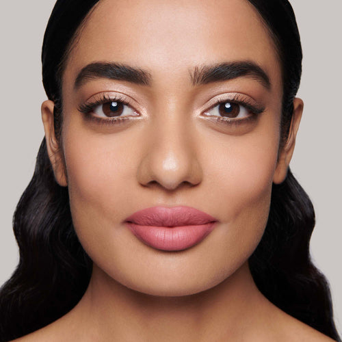 Image showing Velvet Blush Lightly (True Velvet Lip Colour) on model