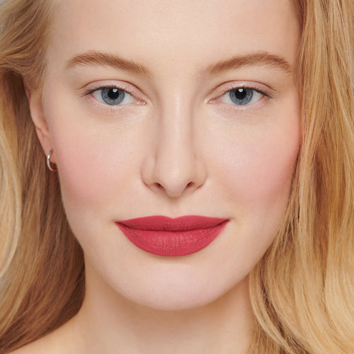 Image showing Velvet Pompadour (True Velvet Lip Colour) on model