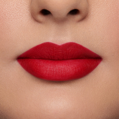 Image showing Velvet Ribbon (True Velvet Lip Colour) on model